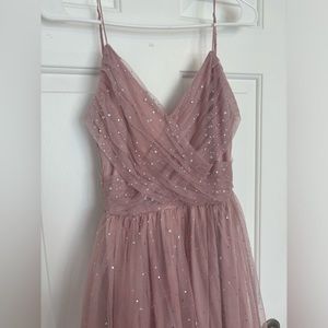 Pink sparkly Windsor prom/formal dress, size XS